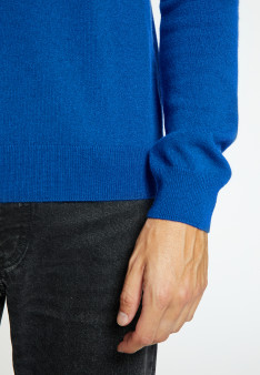 Kaschmirpullover mit V-Ausschnitt - Evann