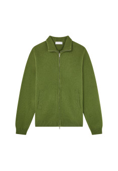 Reißverschlussjacke aus 4-fädigem Kaschmir - Balthazar