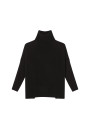 Lockerer Pullover mit Rollkragen aus Wolle und Kaschmir - Clara