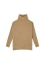 Lockerer Pullover mit Rollkragen aus Wolle und Kaschmir - Clara