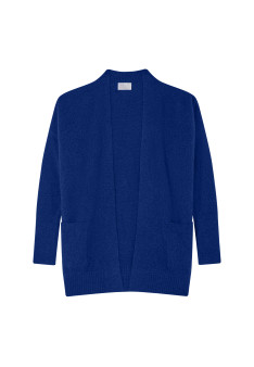 Lange Strickjacke aus Wolle und Kaschmir - Cabery
