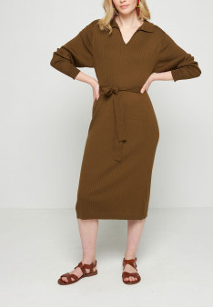 Langes Kleid aus Bio-Baumwolle - Sibylle