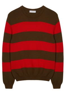 Pullover mit großen Streifen aus Bio-Baumwolle - Rivage