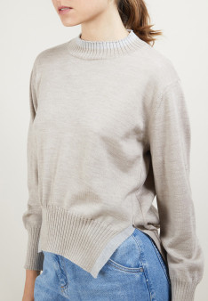 Pull bicolore en laine Gimmie