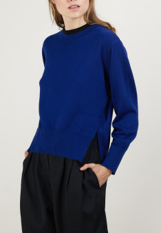 Pull bicolore en laine Gimmie
