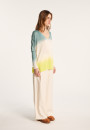 Langärmliges Dip-Dye-T-Shirt – Nahla Bis