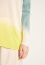 Langärmliges Dip-Dye-T-Shirt – Nahla Bis