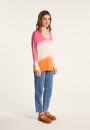 Langärmliges Dip-Dye-T-Shirt – Nahla Bis