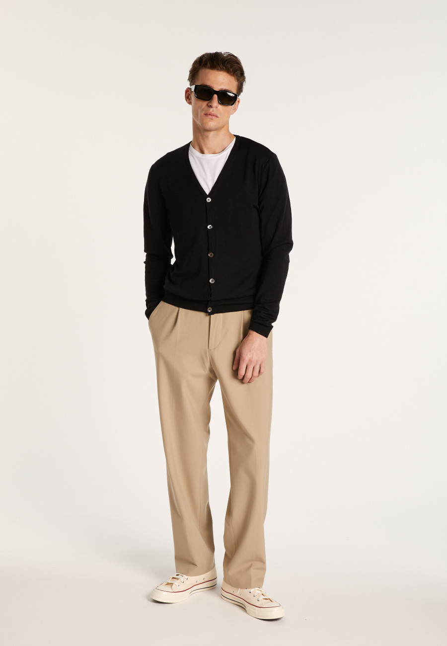 Gilet boutonné en laine - Brad