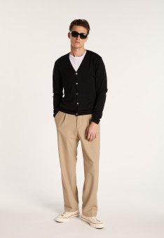 Gilet boutonné en laine - Brad