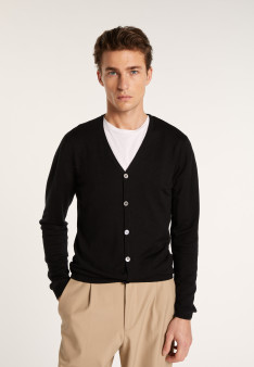Gilet boutonné en laine - Brad