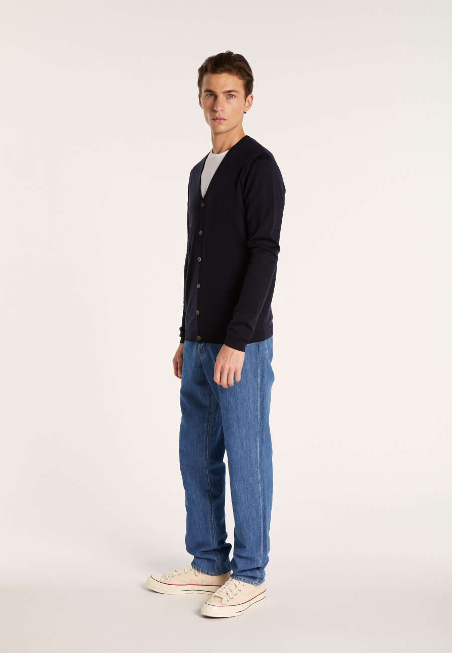 Gilet boutonné en laine - Brad