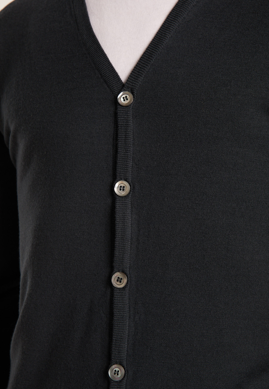 Gilet boutonné en laine - Brad