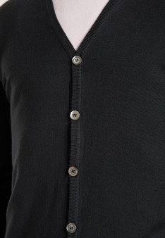 Gilet boutonné en laine - Brad