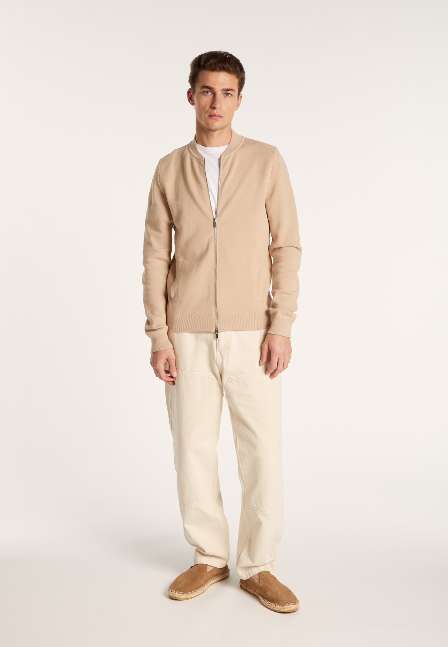 Jacke mit Taschen aus Bio-Baumwolle - Richelieu Jacke mit Taschen aus Bio-Baumwolle - Richelieu