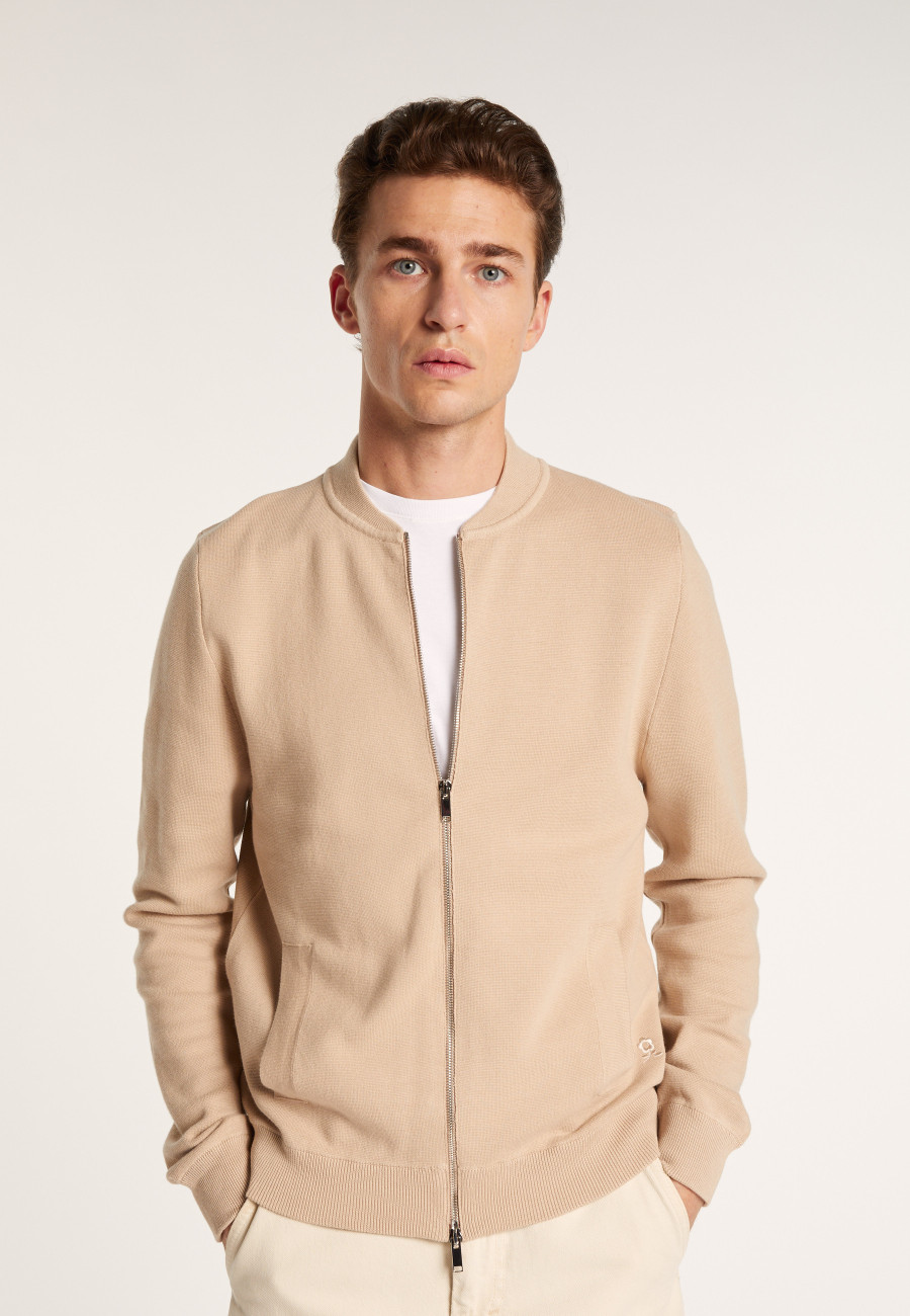 Jacke mit Taschen aus Bio-Baumwolle - Richelieu Jacke mit Taschen aus Bio-Baumwolle - Richelieu