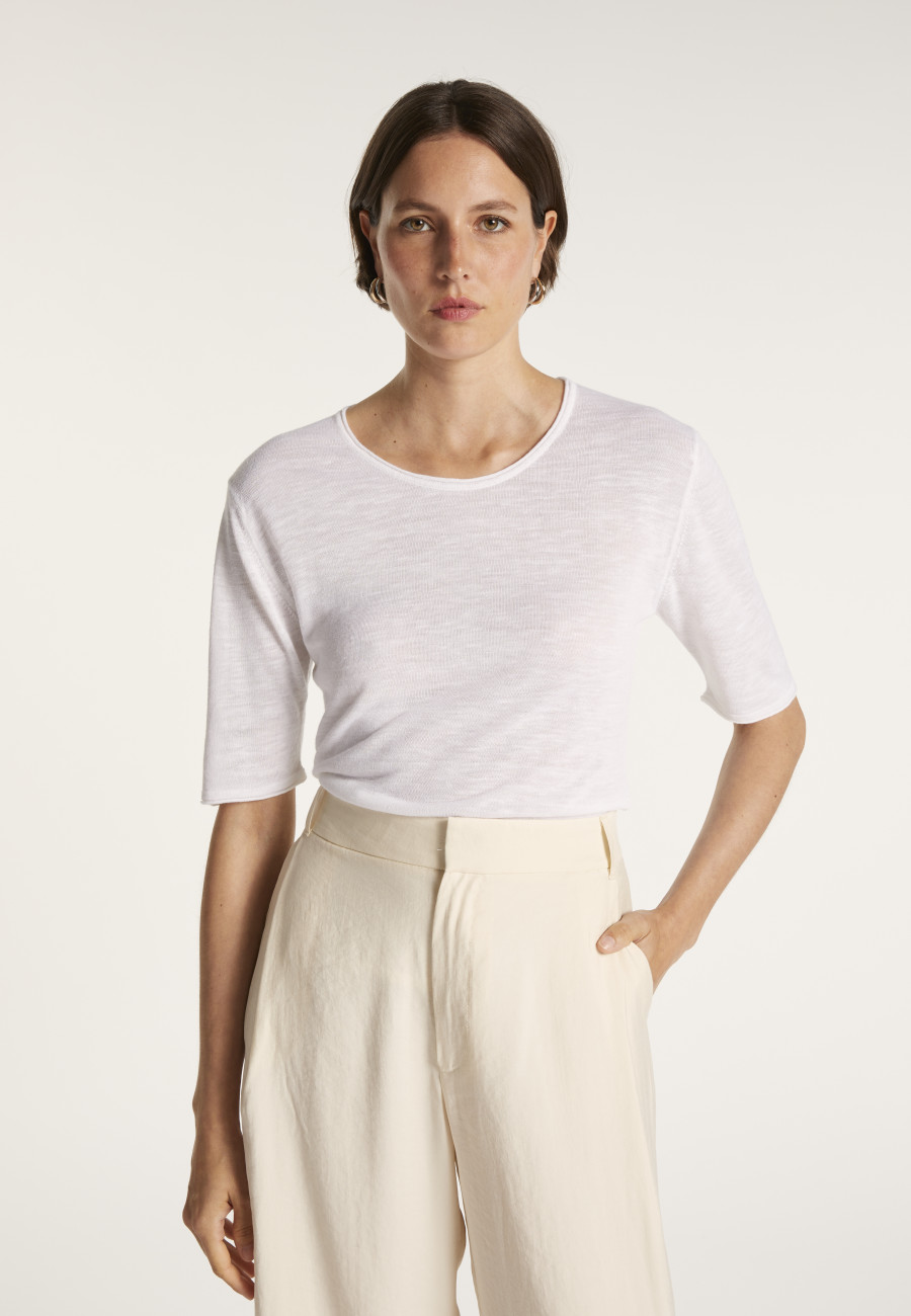 T-shirt uni col rond - Mady T-shirt uni col rond - Mady