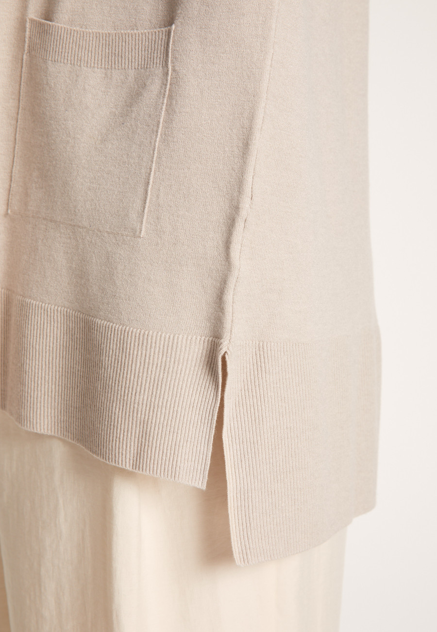 Wool and viscose vest - Agata