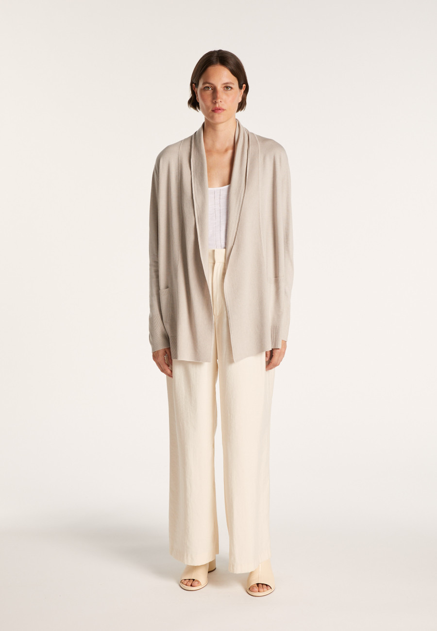 Wool and viscose vest - Agata