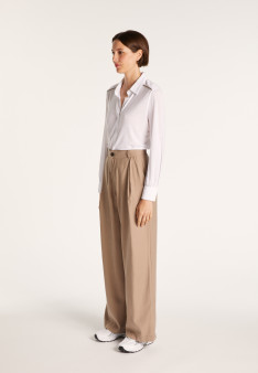 Chemise manches longues en tencel - Now