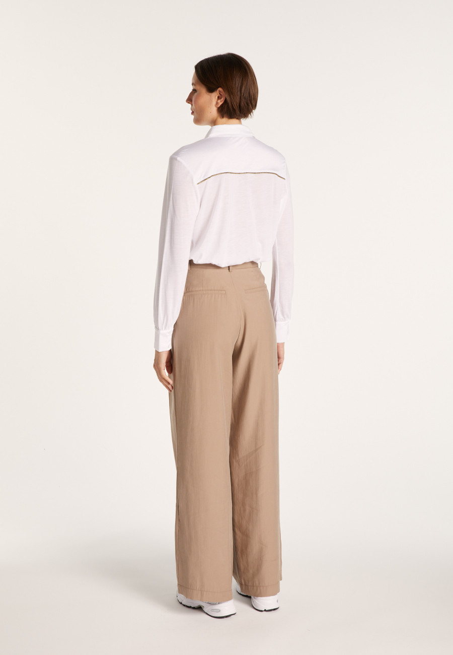 Chemise manches longues en tencel - Now