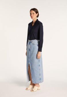 Chemise manches longues en tencel - Now