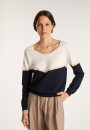 AUDREY PULL COL V COTON BIO