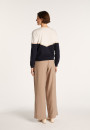 AUDREY PULL COL V COTON BIO