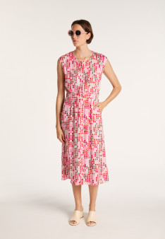 Longue robe à motifs mosaïque - Alicante
