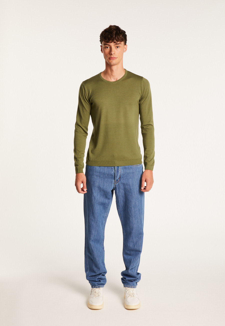 Pull col rond en laine - Bardem