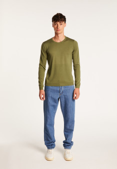 Pull col rond en laine - Bardem