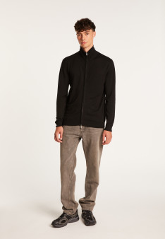 Gilet zippé en laine - Bastian