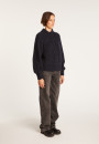 Pull col montant zippé en mohair - Gilda