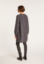 Long gilet 2 poches en mohair - Gaya