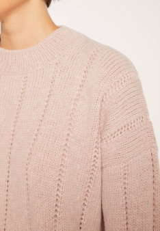 Pull col rond en laine nylon - Gustave