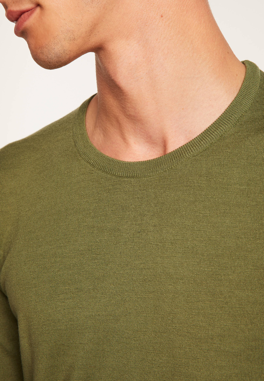 Pull col rond en laine - Bardem