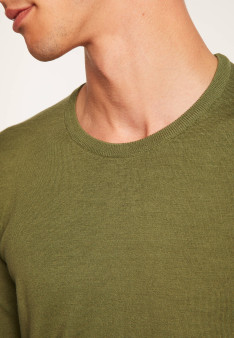 Pull col rond en laine - Bardem