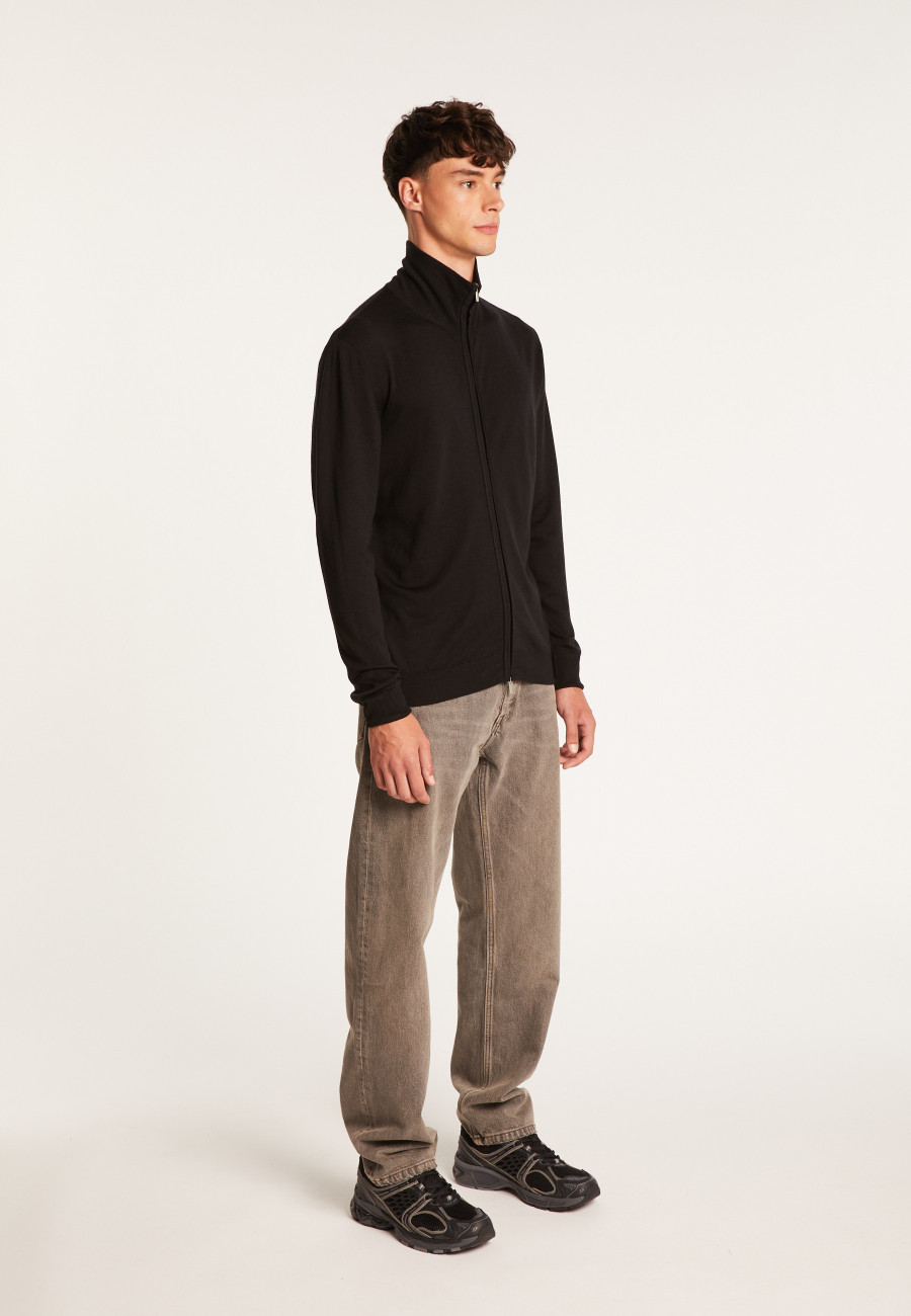 Gilet zippé en laine - Bastian Gilet zippé en laine - Bastian