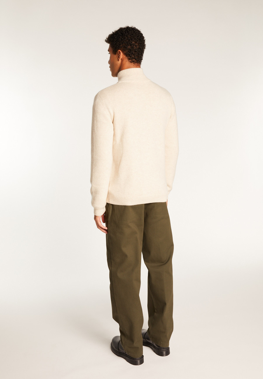 Kaschmir-Cardigan mit Reißverschluss – Elysée duo