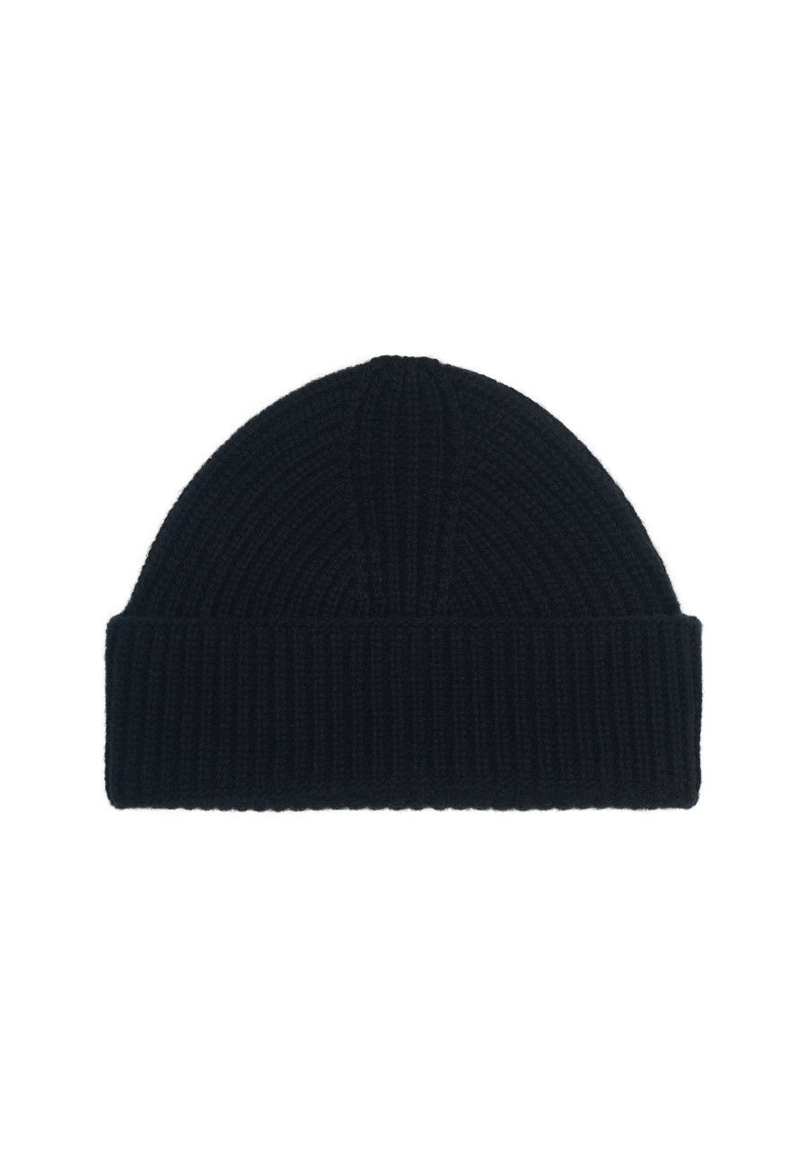 Unisex-Mütze aus Merinowolle – Linie