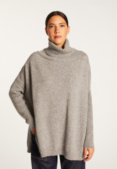 Rollkragenpullover aus Wolle und Kaschmir – Clara