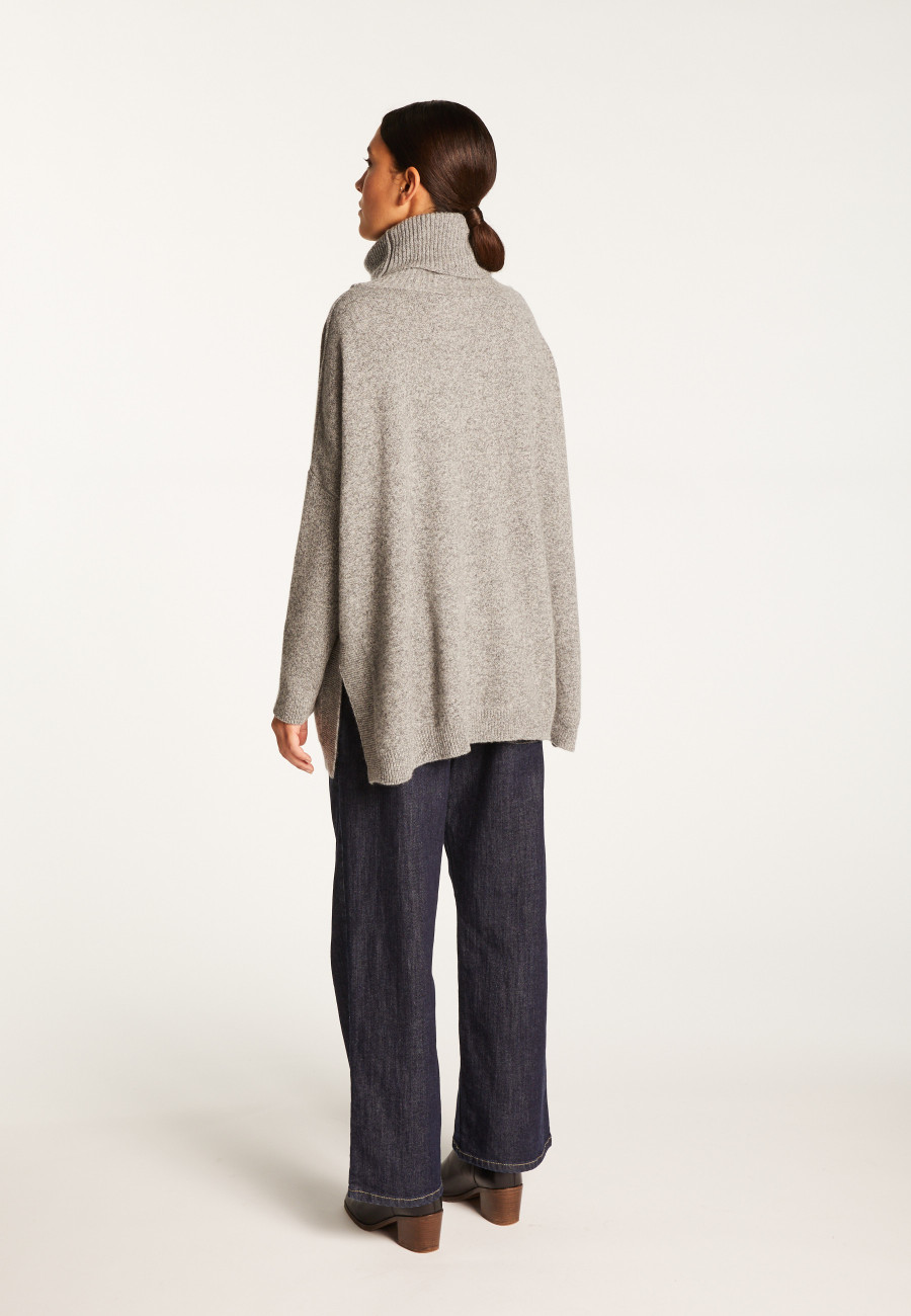 Rollkragenpullover aus Wolle und Kaschmir – Clara