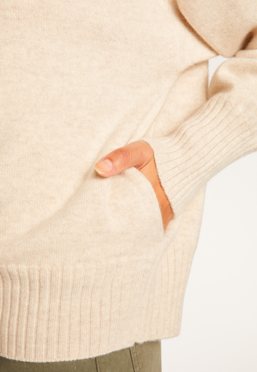Kaschmir-Cardigan mit Reißverschluss – Agnes duo