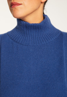 Kaschmirpullover mit hohem Kragen - Roxane