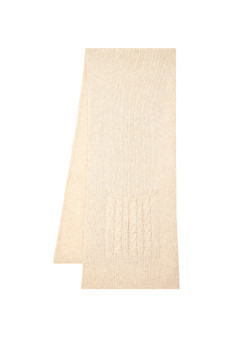 Echarpe avec poches en viscose et baby alpaga - Giva