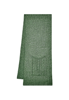 Echarpe avec poches en viscose et baby alpaga - Giva