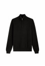 Kaschmirpullover mit Reißverschlusskragen – Emile