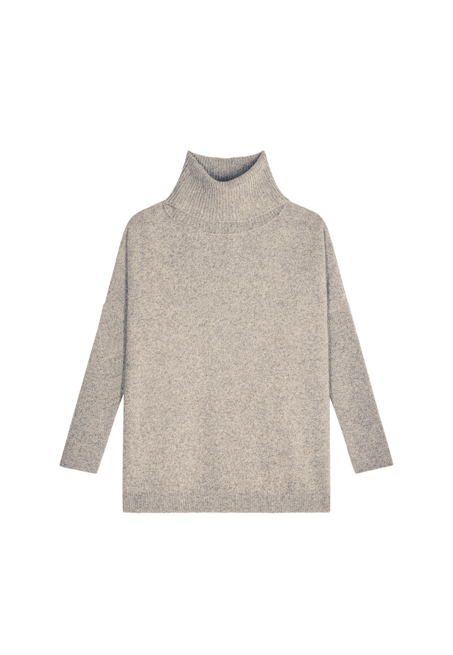 Rollkragenpullover aus Wolle und Kaschmir – Clara