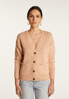 Cardigan en coton et lin - Naïs