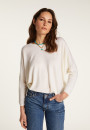 Pullover mit U-Boot-Ausschnitt aus Merinowolle  Azel